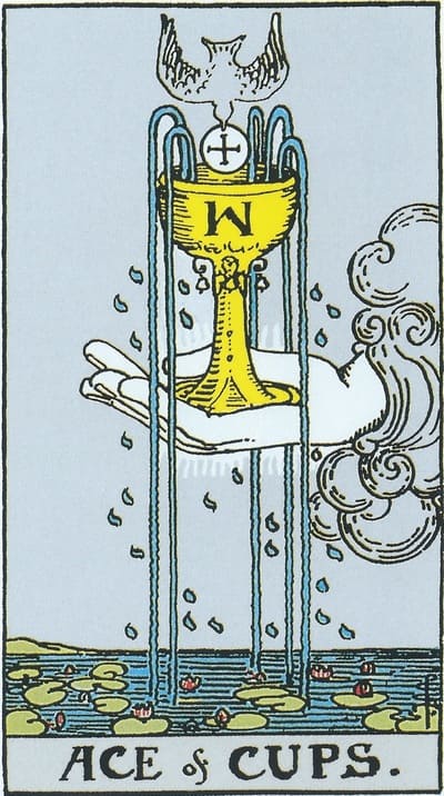 As de copas tarot